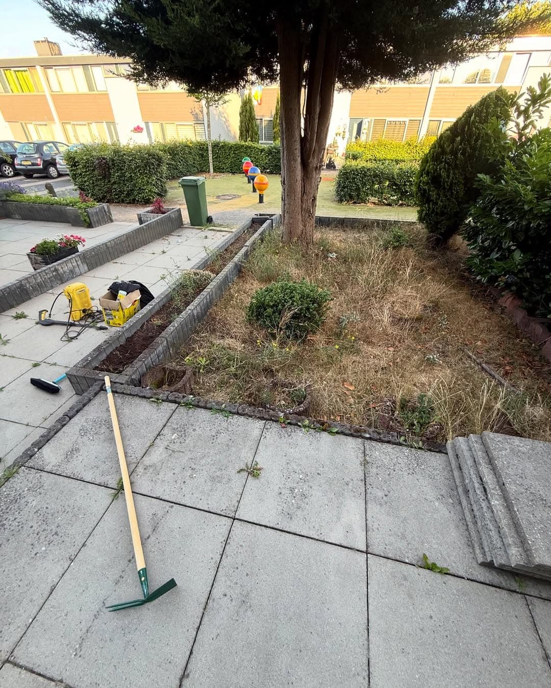 Oprit behandeling - Voor